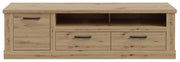 Lowboard CORONA 2 Schubladen Gerätefach Optik Artisan Eiche von Forte