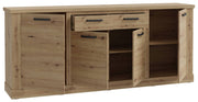 Sideboard CORONA 4 Türen 2 Schubladen Optik Artisan Eiche von Forte