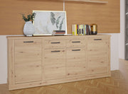 Sideboard CORONA 4 Türen 2 Schubladen Optik Artisan Eiche von Forte