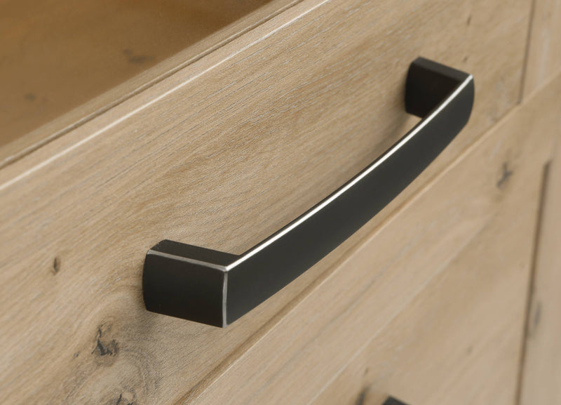 Wohnzimmerschrank CORONA Set 5-tlg Artisan Eiche