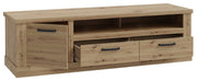 Wohnzimmerschrank CORONA Set 5-tlg Artisan Eiche