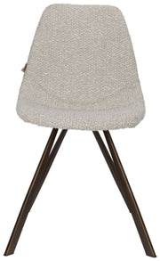 Esszimmerstuhl FRANKY Bouclé Beige von DutchBone