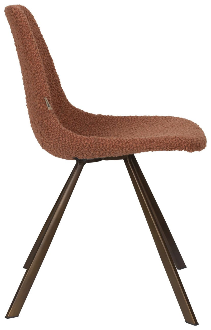 Esszimmerstuhl FRANKY Bouclé Terra von DutchBone