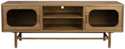 Sideboard TV-Board CAROUN aus carbonisiertem Bambus von DutchBone