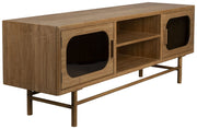 Sideboard TV-Board CAROUN aus carbonisiertem Bambus von DutchBone