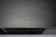 Lowboard KENJI aus Mangoholz mit schwarzem Finnish von DutchBone