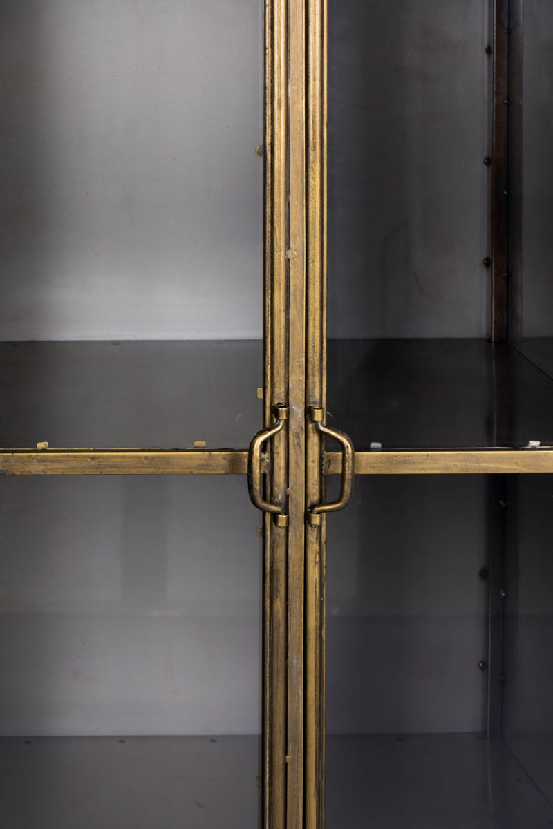 Vintage Metall Schrank Vitrine GERTLUSH von DutchBone
