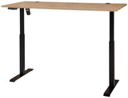 Höhenverstellbarer Schreibtisch SONOS Old Artisan Eiche - 160 x 77 cm