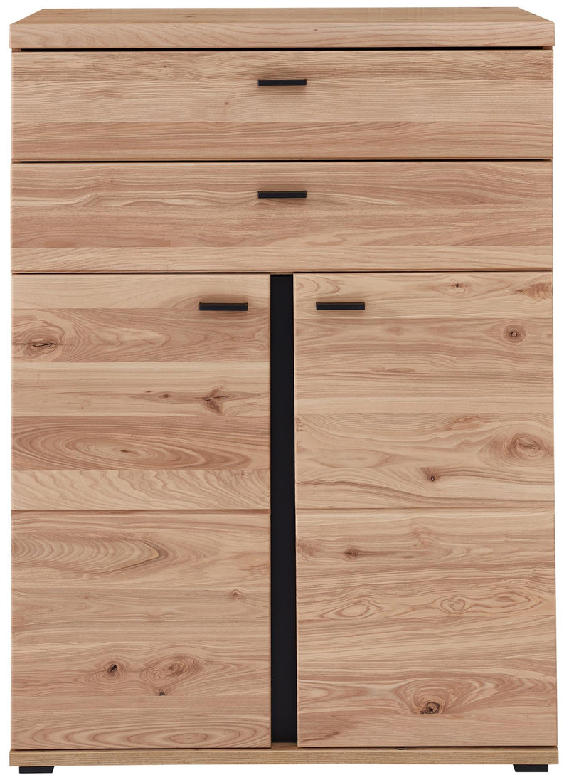 Büroschrank SONOS HU12 Front Altesche Massivholz gebürstet