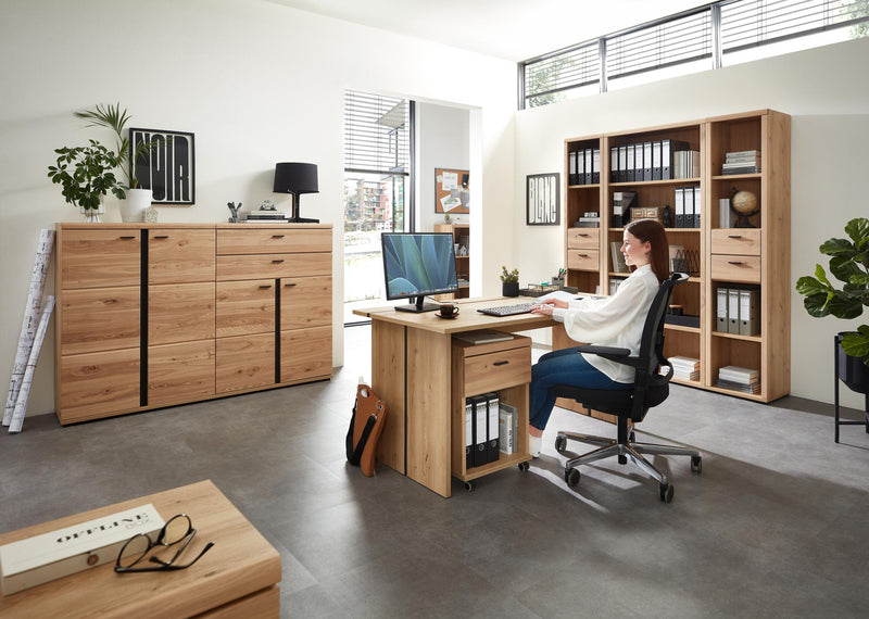 Schreibtisch SONOS Old Artisan Eiche 160 x 77 cm von Innostyle