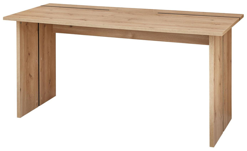 Komplettbüro SONOS VI 7-teilig Front Altesche Massivholz gebürstet