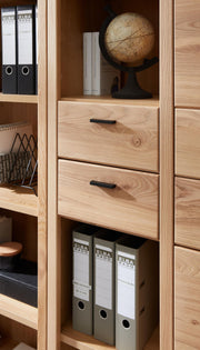 Komplettbüro SONOS I 10-teilig Front Altesche Massivholz gebürstet