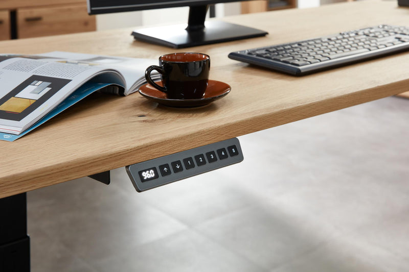 Komplettbüro SONOS I 10-teilig Front Altesche Massivholz gebürstet