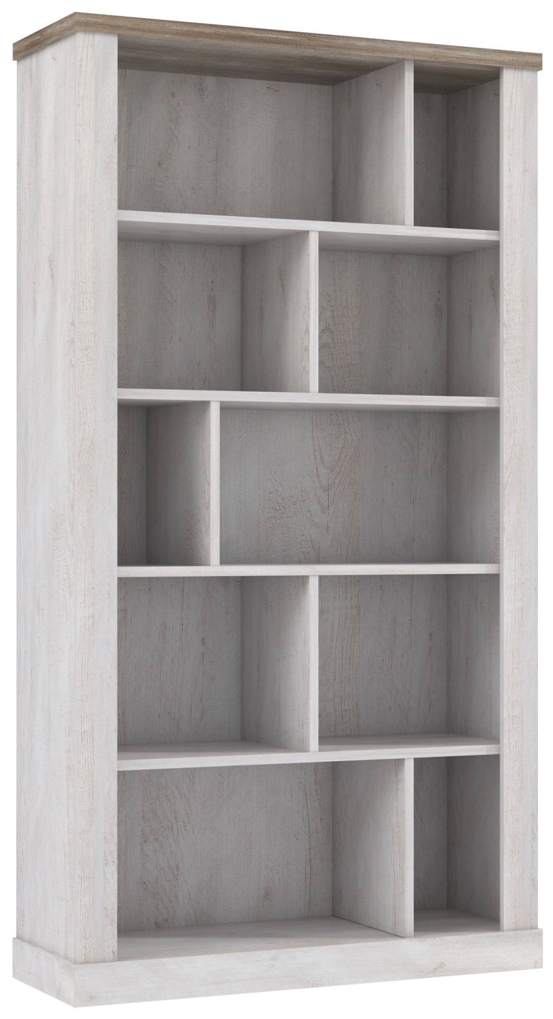 Bücherregal Regal DURO Bücherregal mit Inneneinteilung Pinie weiß antik von Forte