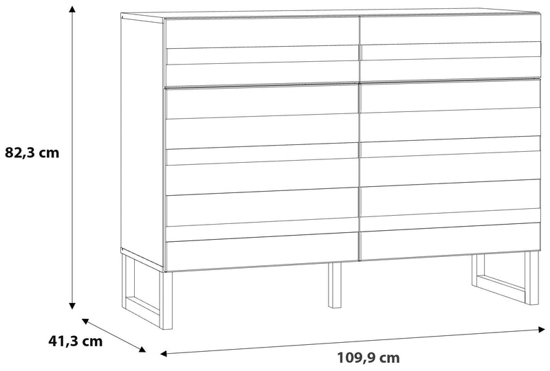 Kommode Sideboard BRETANIA Salbei