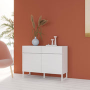 Kommode Sideboard BRETANIA Weiß