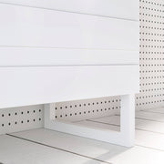 Sideboard BRETANIA Weiß mit 3 Türen und 3 Schubladen