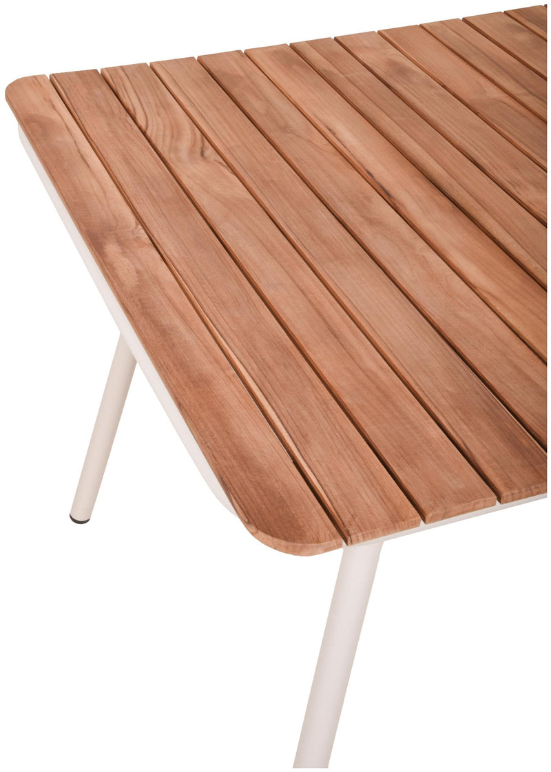 Gartentisch Tisch CARMEL mit schöner Teakholzplatte von GardenPleasure