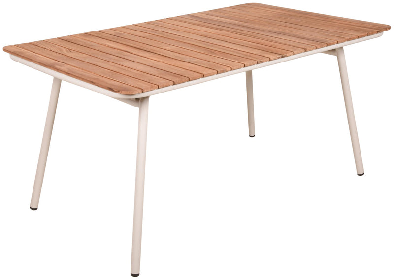 Gartentisch Tisch CARMEL mit schöner Teakholzplatte von GardenPleasure