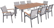 Tisch Gartentisch SILEA 2 mit Nonwood Tischplatte von GardenPleasure