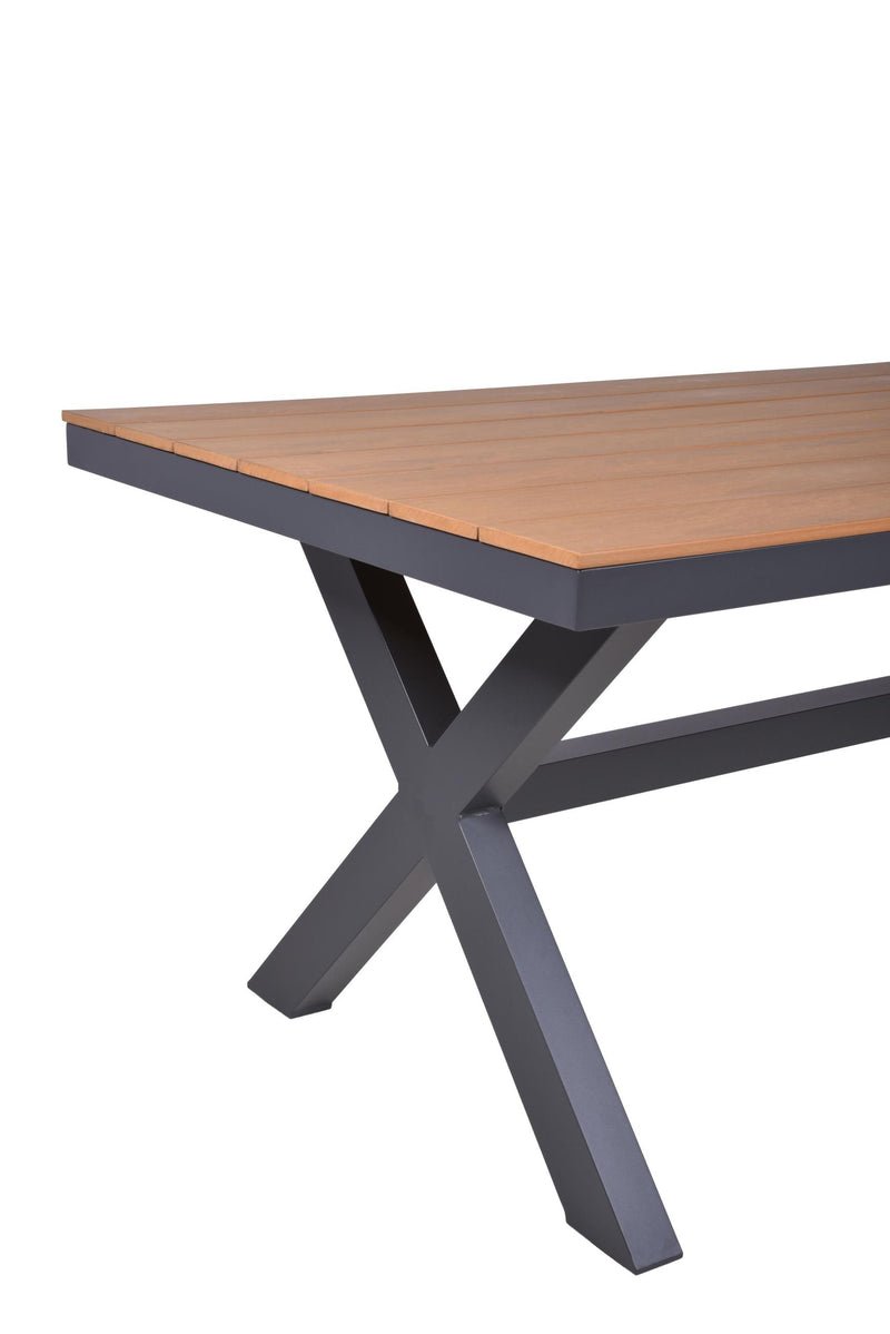 Tisch Gartentisch SILEA 3 mit Nonwood Tischplatte von GardenPleasure