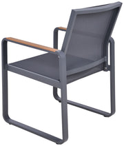 Gartenstuhl Armlehnstuhl SILEA mit Teakoptik von Garden Pleasure