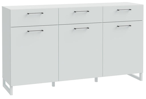 Sideboard SILBA Secret Grey 3 Türen 3 Schubladen