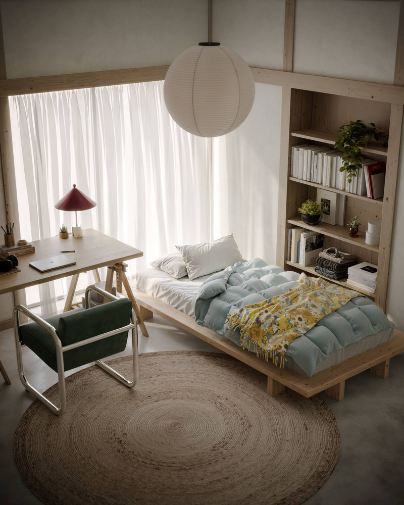 Karup JAPAN Bett Futonbett Kiefer natur 90 x 200