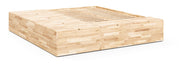 Stauraumbett BASEMENT BED 140 x 200 mit zusätzlicher Stauraum-Box
