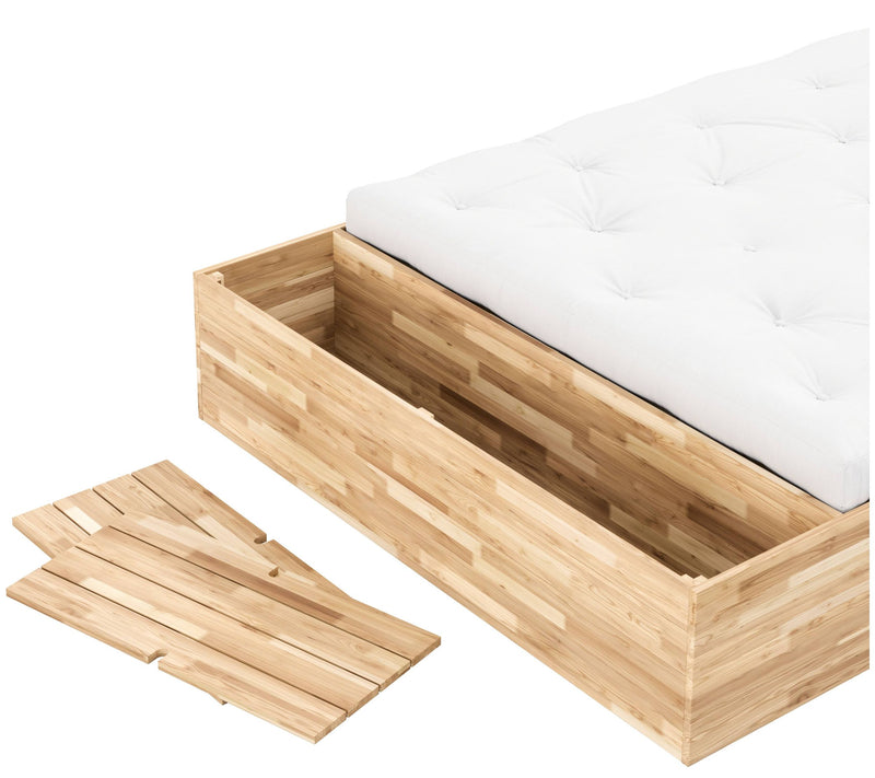 Stauraumbett BASEMENT BED 160 x 200 ohne Zusatz-Box