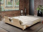 Schlafsofa Bett SOCIAL SOFA BED Kiefer natur mit Matratze und Lehne