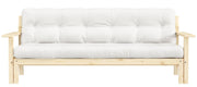 Schlafsofa UNWIND Polster Natural Sofagestell Kiefer massiv