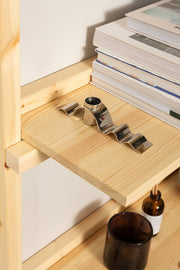 Regal GROOVE SHELVING Kiefer Natur unbehandelt in 3 Größen von Karup