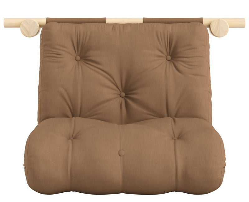HOOKED 75 Matratze Polster Mocca zum Sitzen Schlafen Karup