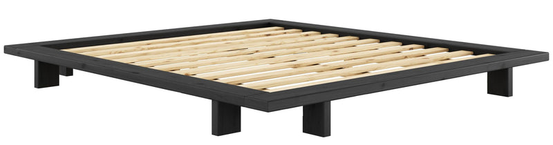 Karup JAPAN Bett Futonbett Bettrahmen JAPAN Kiefer schwarz 180 x 200