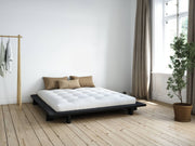 Karup JAPAN Bett Futonbett Bettrahmen JAPAN Kiefer schwarz 180 x 200