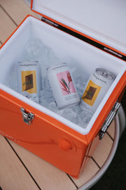 ZUIVER Cooler Be Cute Orange Getränkekühler Kühlbox mit Flaschenöffner