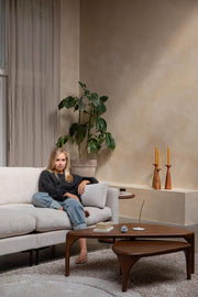 Zuiver 3-sitzer Sofa SUMMER CREAM
