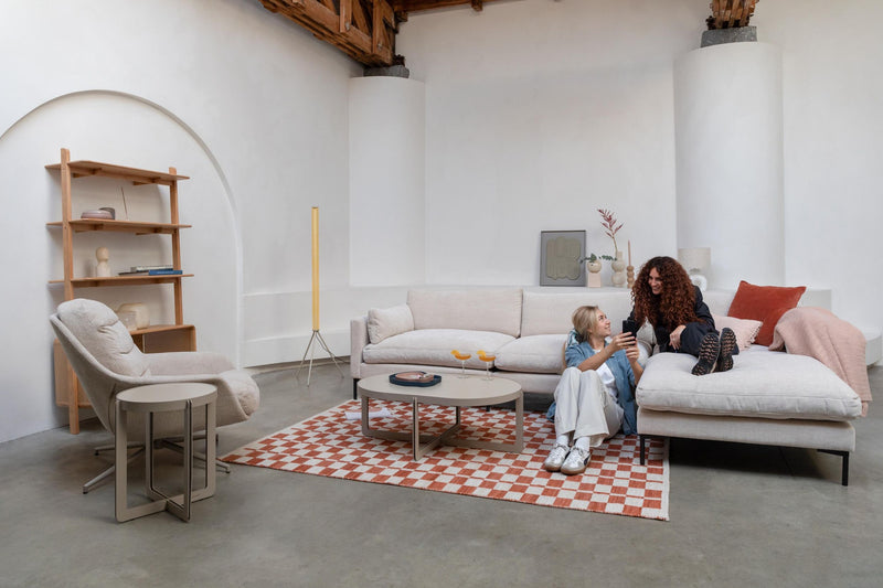 Zuiver 4,5-sitzer Sofa SUMMER CREAM