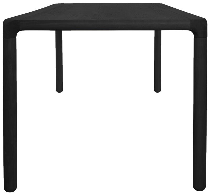 Design Esstisch STORM BLACK 160 x 90 cm von Zuiver Esche lackiert
