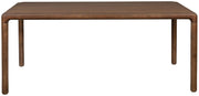 Design Esstisch STORM Walnuss 160 x 90 cm von Zuiver Esche lackiert