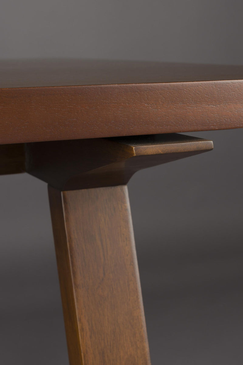 Esstisch ADAMELLO 180 x 95 cm von DutchBone walnussfarbig