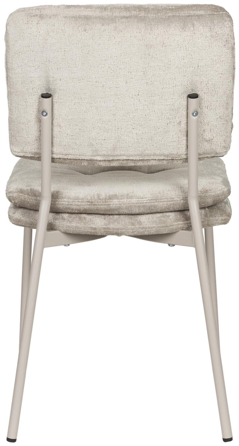 Stuhl Esszimmerstuhl FRANCK Stoff Grau oder Beige