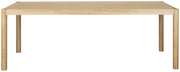 Design Esstisch STICKS 180 x 90 cm von Zuiver Esche lackiert