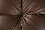 HACKMAN 3-Sitzer Sofa Echtleder dunkelbraun von DUTCHBONE