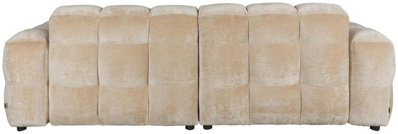 HACKMAN 3-Sitzer Sofa Velours Beige von DUTCHBONE