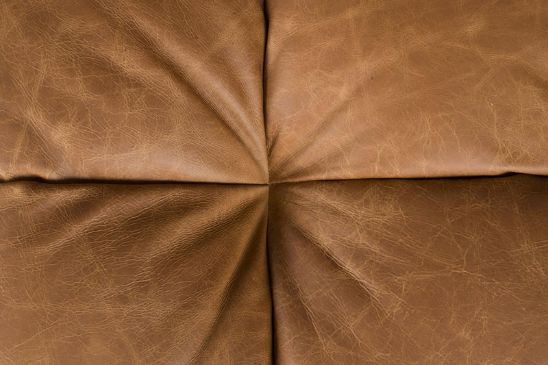 HACKMAN 4,5-Sitzer Sofa Echtleder Cognac von DUTCHBONE