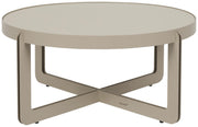 Couchtisch CENTRE Rund Beige von Zuiver 68 x 68 cm 