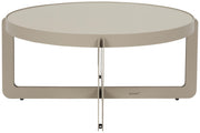 Couchtisch CENTRE Rund Beige von Zuiver 68 x 68 cm 