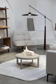 Couchtisch CENTRE Rund Beige von Zuiver 68 x 68 cm 